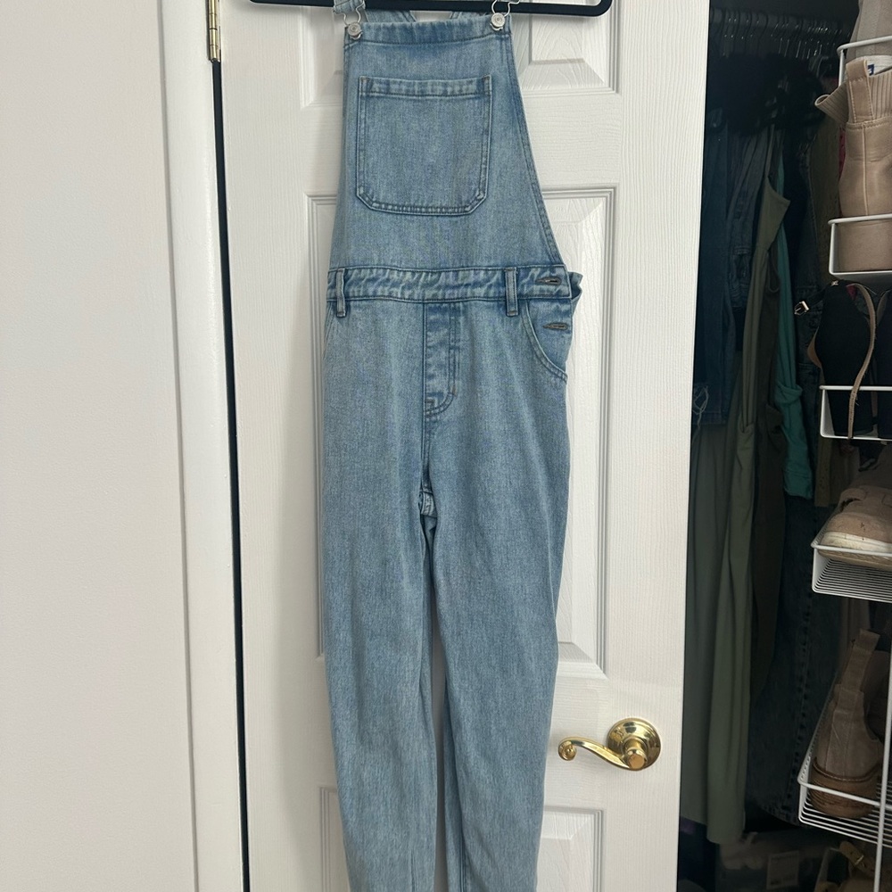 Pacsun Blue Denim Overalls